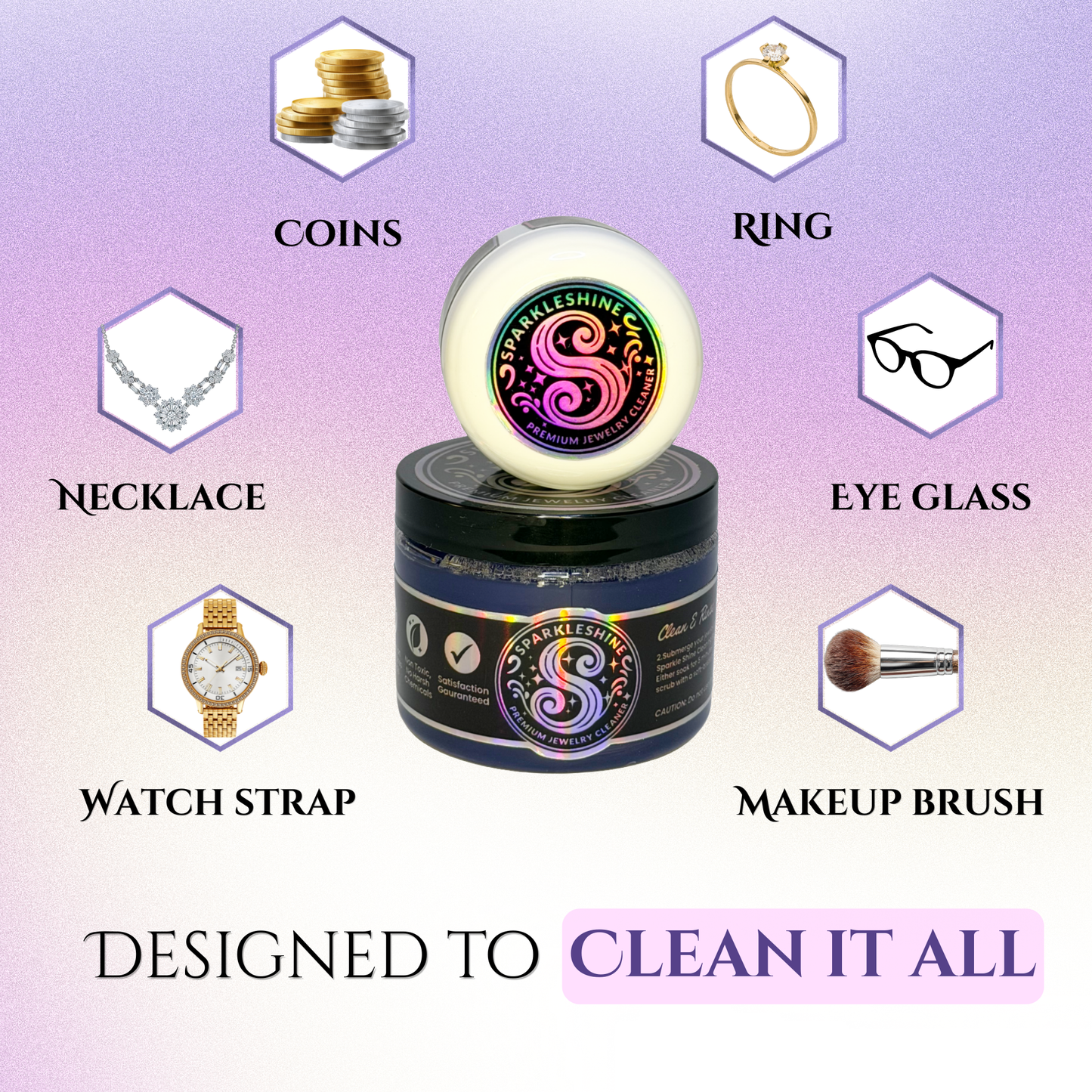 Sparkle Shine Ultra Sonic Cleaning Kit